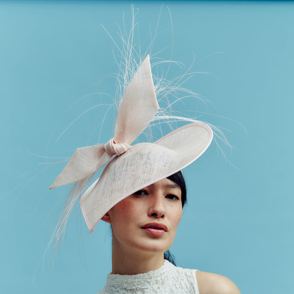 Madeleine Pale Pink Slice Hat
