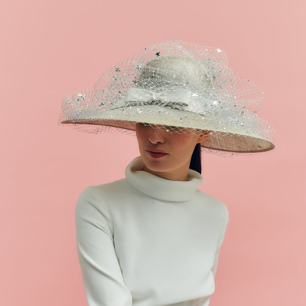 Brentano Silver Wide Brim Hat