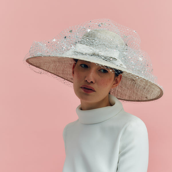 Brentano Silver Wide Brim Hat