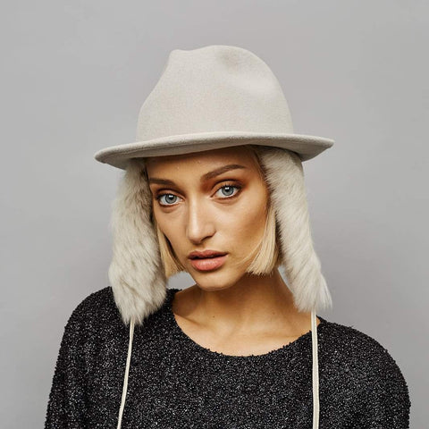 Halo Trilby - Awon Golding Millinery