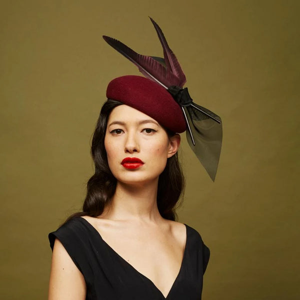 Rococo Pillbox - Awon Golding Millinery