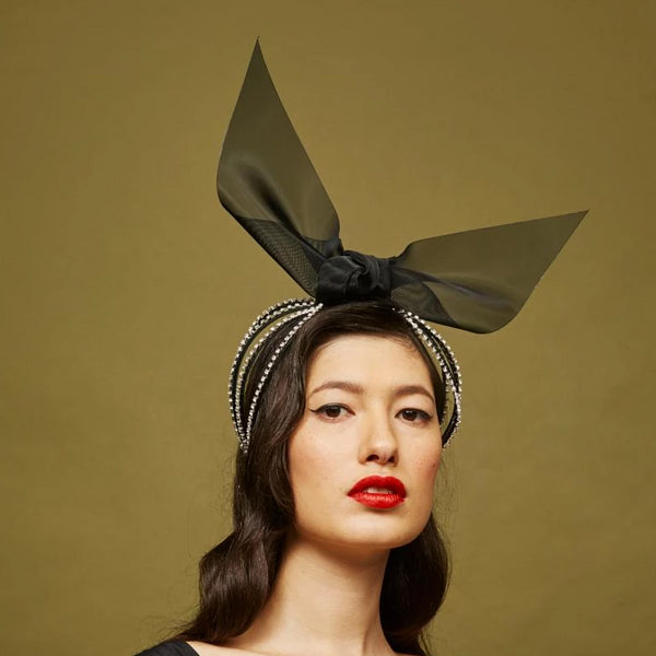 Versailles Headpiece - Awon Golding Millinery