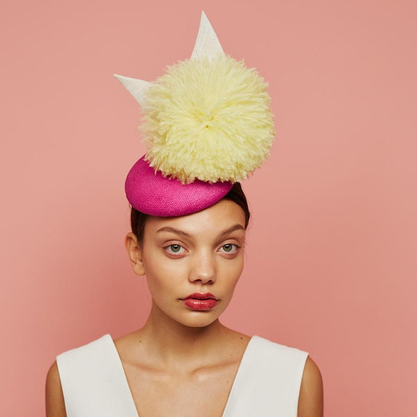 Kepler cocktail hat - Awon Golding Millinery