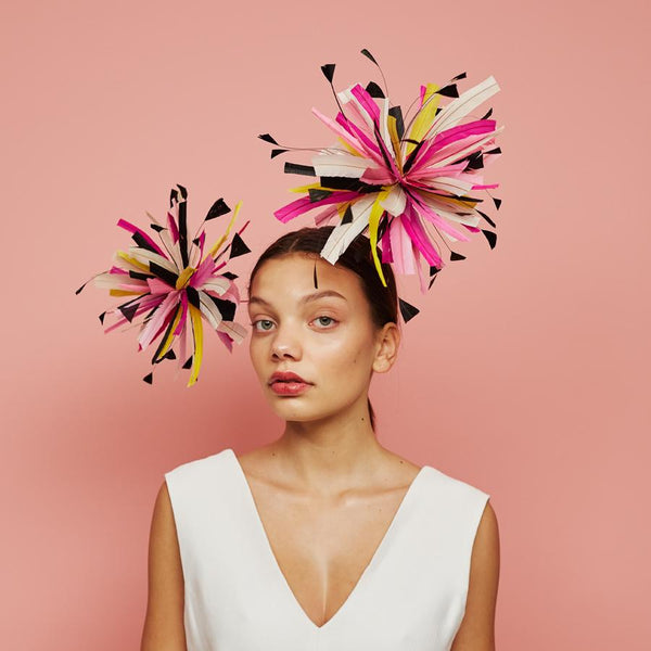 Spectra headpiece - Awon Golding Millinery