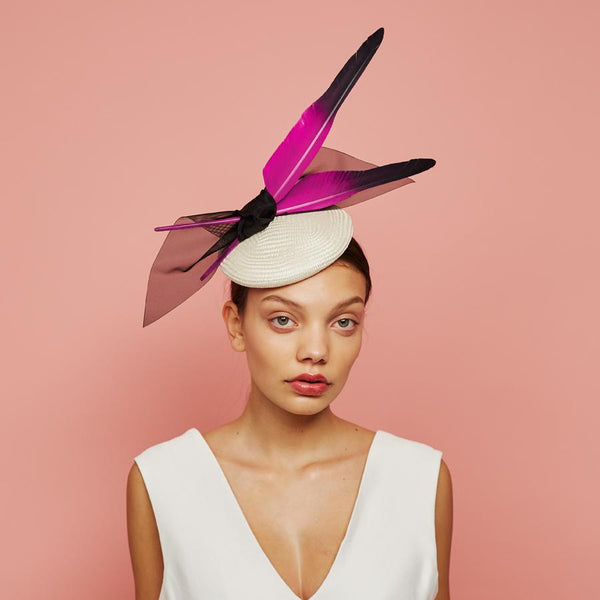 Shard cocktail hat - Awon Golding Milinery