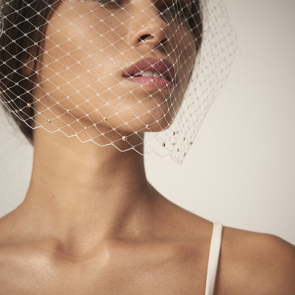 First Kiss Veiled Headband