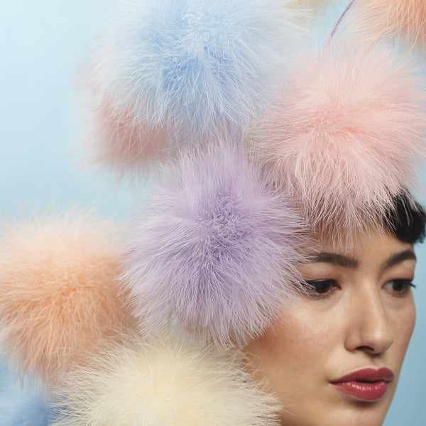 Love Story headpiece - Awon Golding Millinery