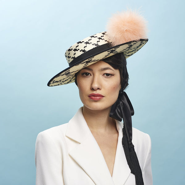 Time After Time Boater - Awon Golding Millinery
