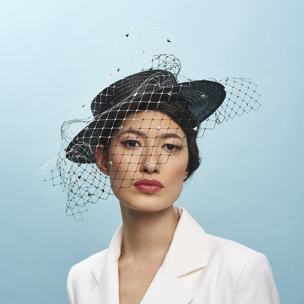 Heartbreaker Boater - Awon Golding Millinery