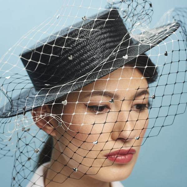 Heartbreaker Boater - Awon Golding Millinery
