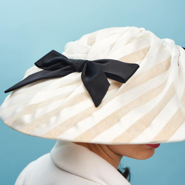 Mi Amore East-West Hat - Awon Golding Millinery