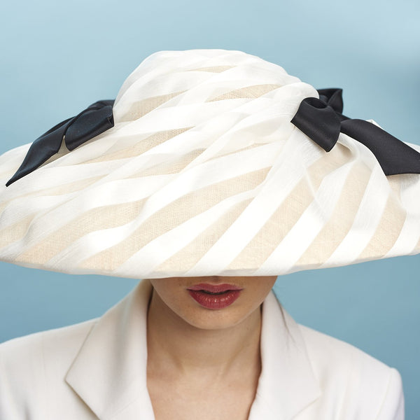 Mi Amore East-West Hat - Awon Golding Millinery