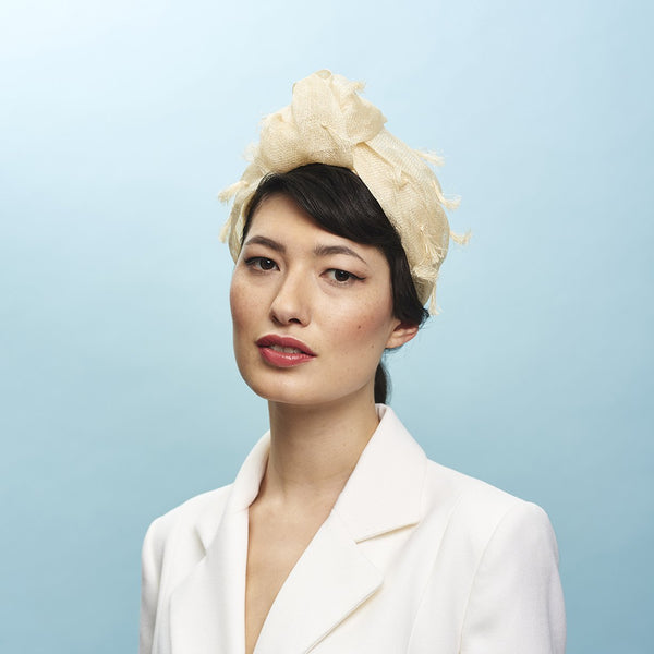 Baby Love Headband Natural - Awon Golding Millinery