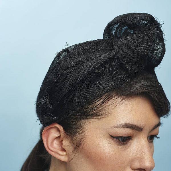 Baby Love Headband Black - Awon Golding Millinery
