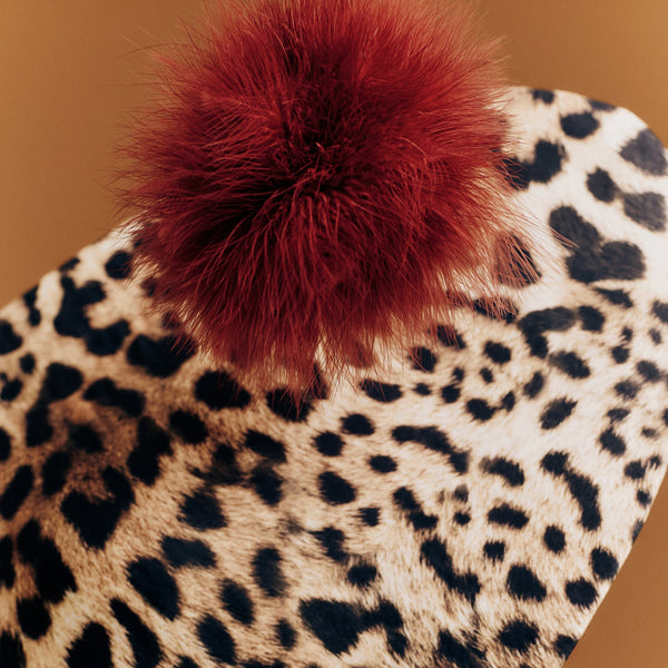 Kitt leopard print hat