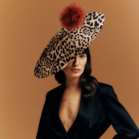 Kitt leopard print hat