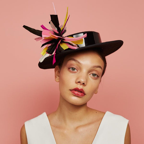 Beam Boater - Awon Golding Millinery
