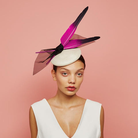Shard cocktail hat - Awon Golding Milinery 